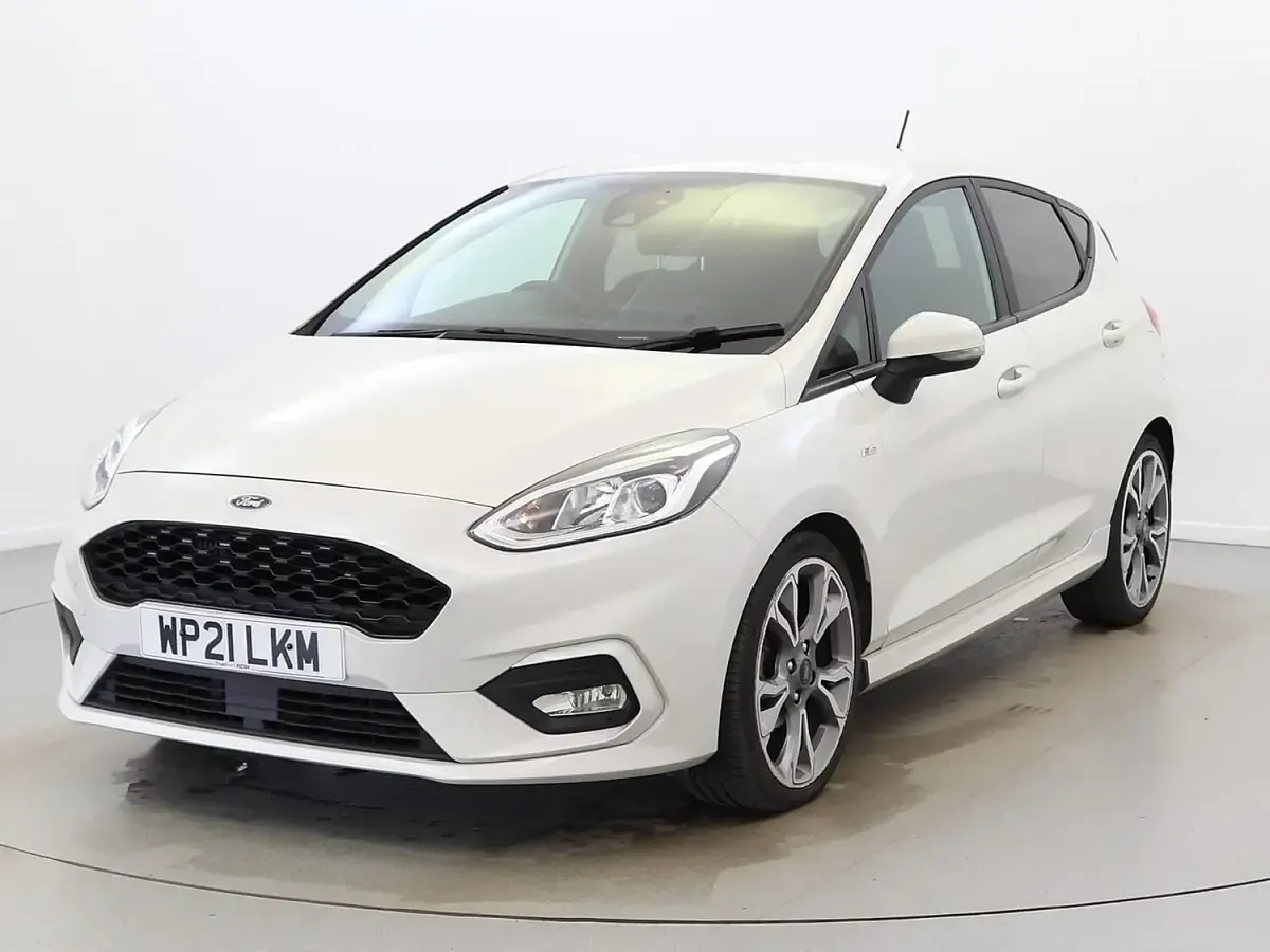 Used Ford Fiesta ST-Line X 155 HP (114 kW) 2021 White Hatchback