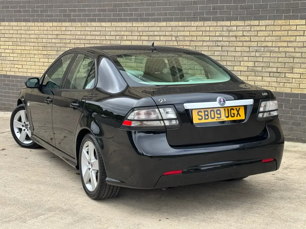 Used Saab 9-3 147 HP (108 kW) 2009 Black Sedan