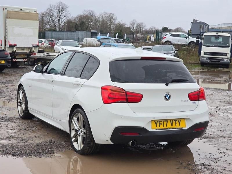 Used BMW 118 M Sport 150 HP (110 kW) 2017 White Hatchback