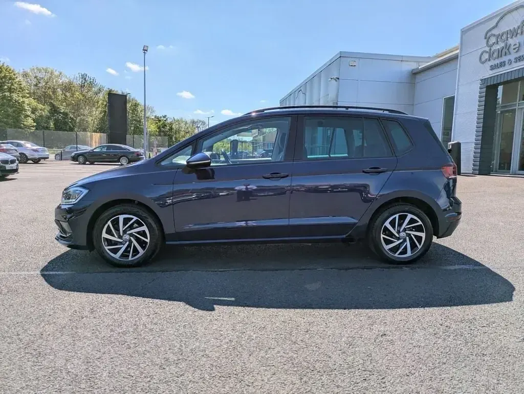 Used VW Golf Sportsvan Match 116 HP (85 kW) 2019 Blue MPV
