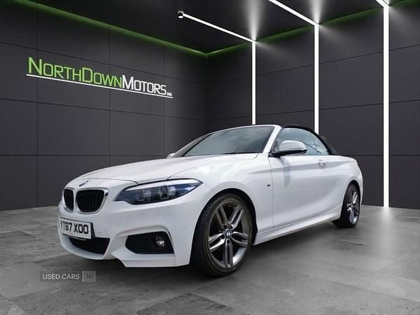 White Used 2017 BMW 218 M Sport Cabriolet | £10,995 (Fair price) - Image 1/4