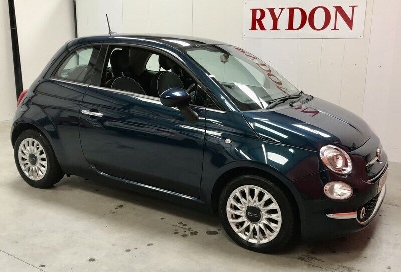 Blue Used 2015 Fiat 500 Lounge Hatchback | £8,495 (A bit pricey) - Image 1/4