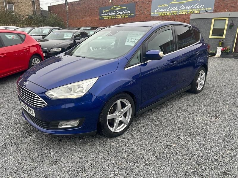 Używany Ford C-MAX Titanium 120 KM (88 kW) 2016 Niebieski Minivan