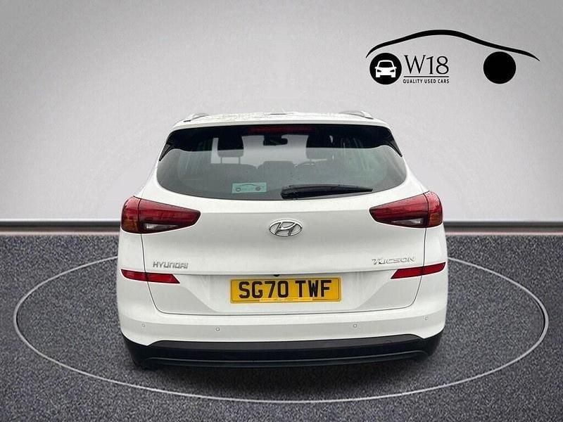 Used Hyundai Tucson SE 132 HP (97 kW) 2020 White SUV