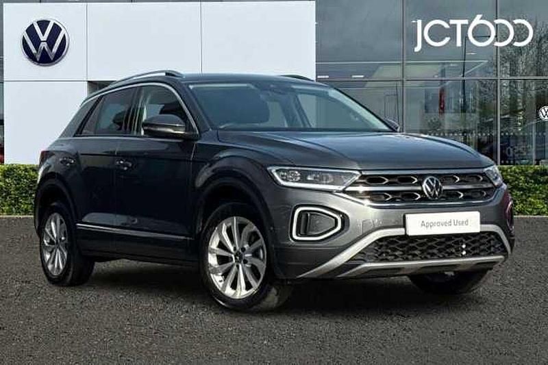 Grey Used 2024 VW T-Roc Style SUV | £21,314 (Fair price) - Image 1/4