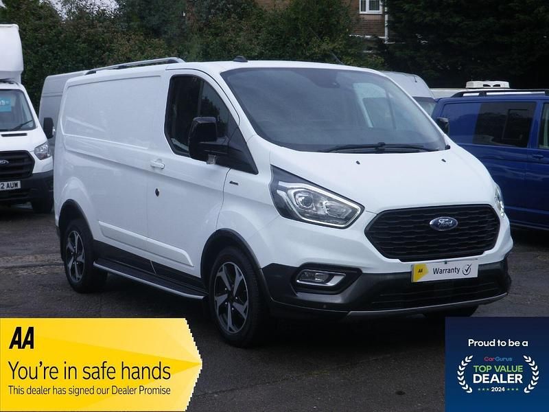 Used Ford Transit Custom Active 130 HP (95 kW) 2021 White Van