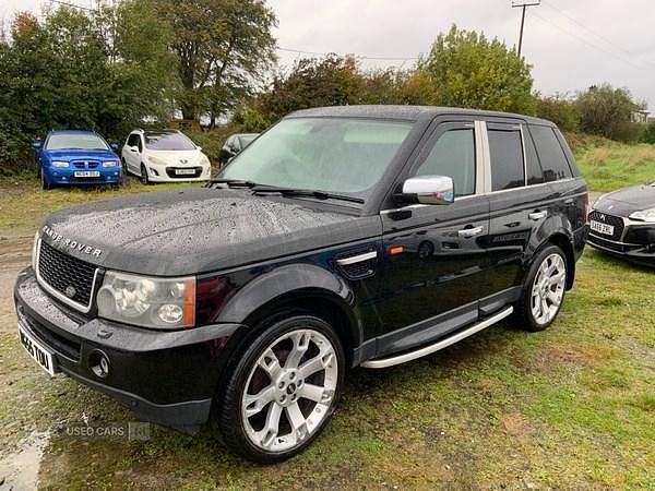 Black Used 2005 Land Rover Range Rover Sport HSE SUV | £4,399 - Image 1/4