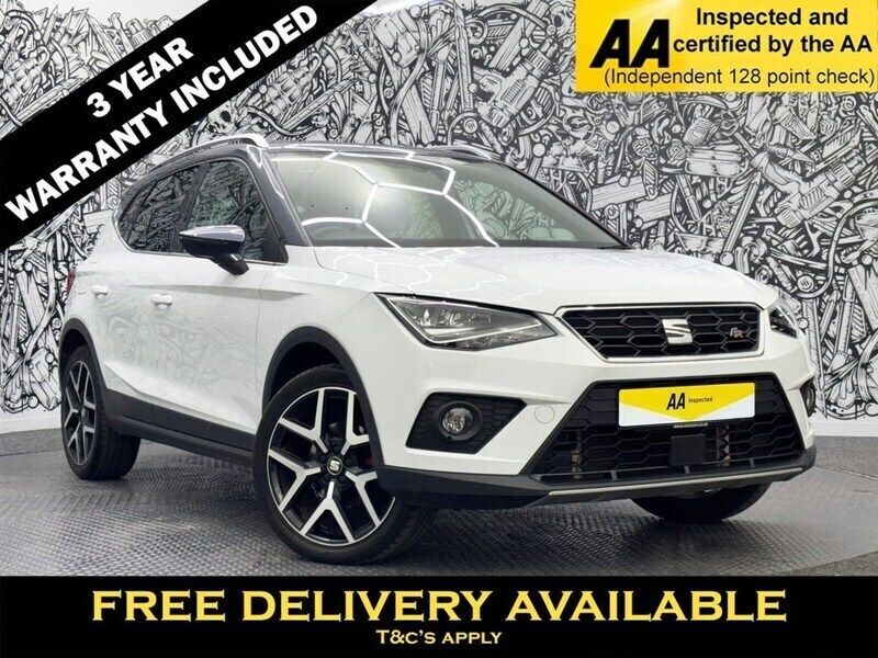 White Used 2021 Seat Arona FR SUV | £15,495 (Fair price) - Image 1/2