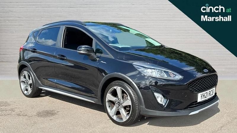 Black Used 2021 Ford Fiesta Active Hatchback | £8,418 (Good price) - Image 1/4