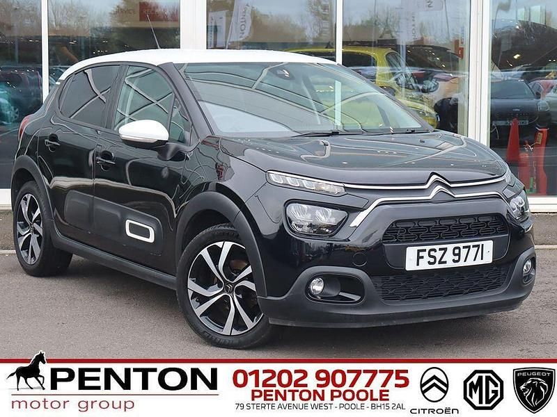Used Citroën C3 PureTech 82 HP (60 kW) 2022 Black Hatchback
