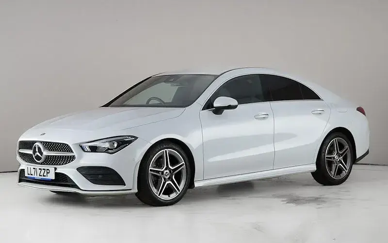 Used Mercedes CLA180 AMG Line Premium 136 HP (100 kW) 2022 White Sedan