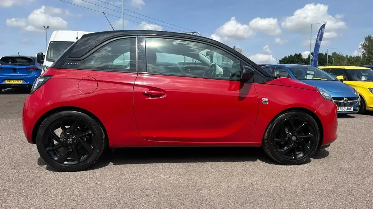 Used Vauxhall Adam 69 HP (50 kW) 2019 Red Hatchback