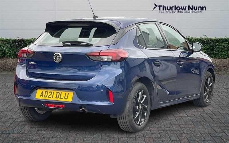 Used Vauxhall Corsa S 101 HP (74 kW) 2021 Blue Hatchback