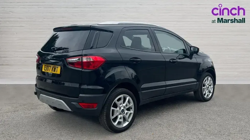 Used Ford Ecosport Titanium 112 HP (82 kW) 2017 Black SUV