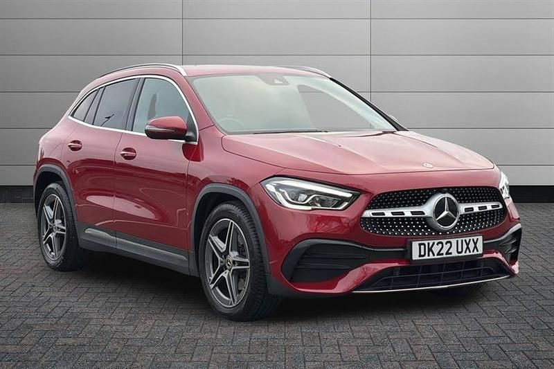 Patagonia red Used 2022 Mercedes 200 AMG line Hatchback | £24,995 (Good price) - Image 1/4