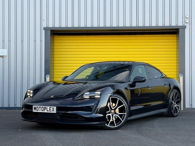 Black Used 2023 Porsche Taycan Performance Package Sedan | £43,995 (Fair price) - Image 1/4