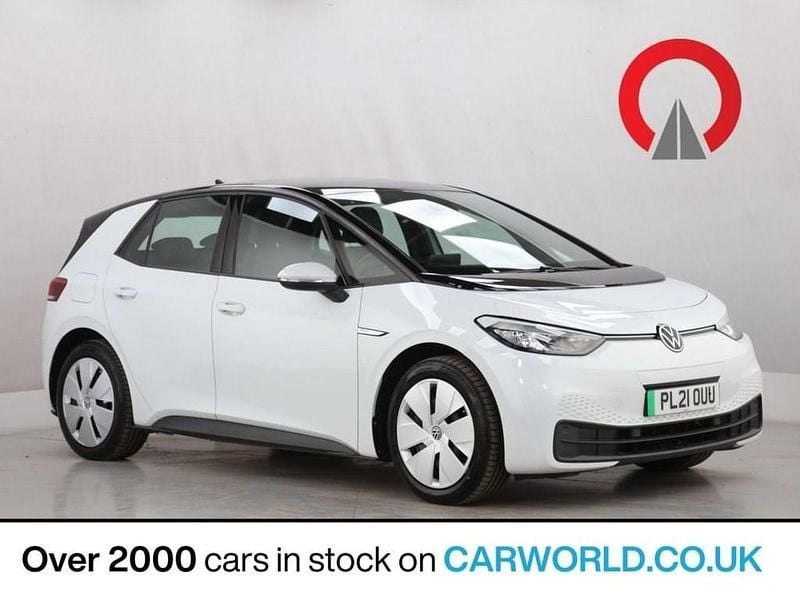 Used VW ID.3 Pro Performance 150 kW (204 HP) 2021 White Hatchback