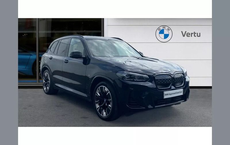 Black Used 2022 BMW iX3 M Sport SUV | £28,645 (Fair price) - Image 1/4