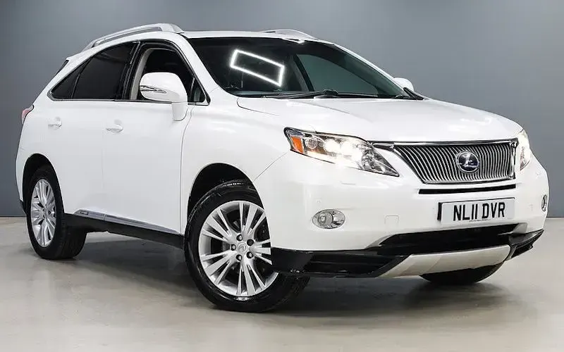 Used Lexus RX450h 298 HP (219 kW) 2011 White SUV