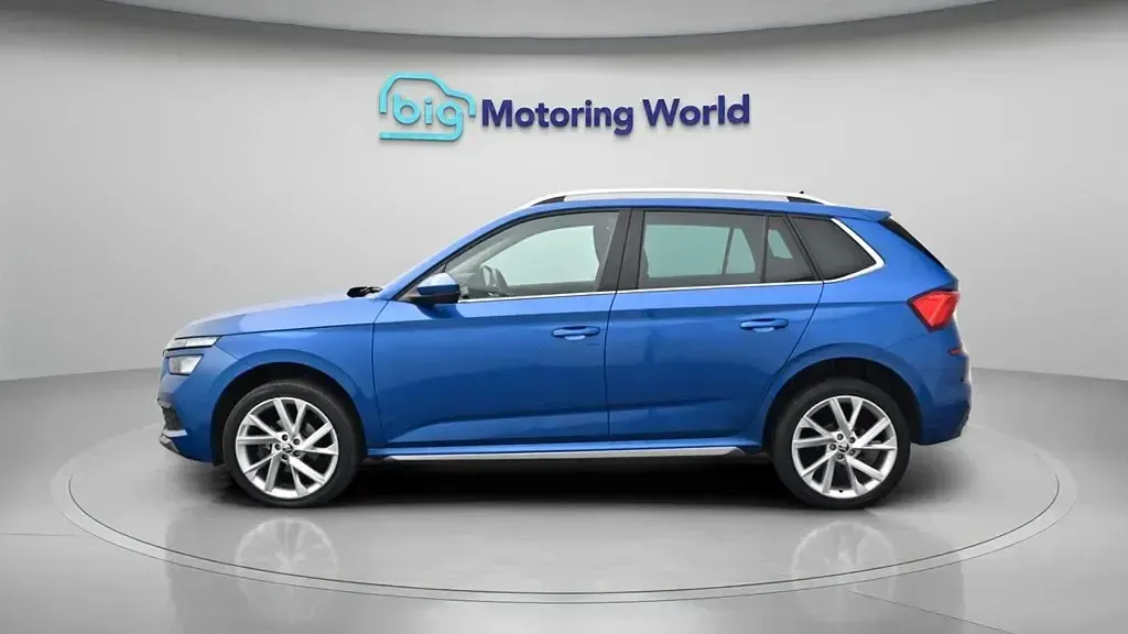 Used Skoda Kamiq SE L Executive 110 HP (80 kW) 2023 Blue SUV