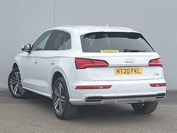 Used Audi Q5 S-Line 190 HP (139 kW) 2020 White SUV