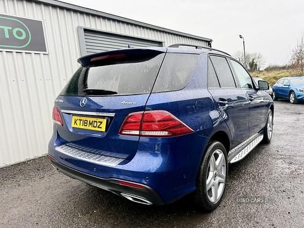 Used Mercedes GLE350 AMG 258 HP (189 kW) 2018 Blue Estate