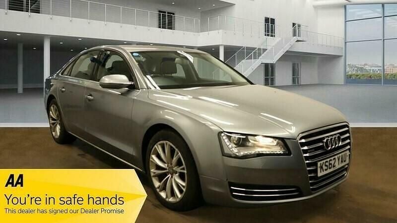Grey Used 2013 Audi A8 Sedan | £7,495 (Expensive) - Image 1/3