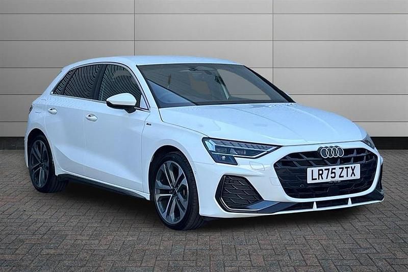 Used Audi A3 S-Line 116 HP (85 kW) 2025 Arkona white