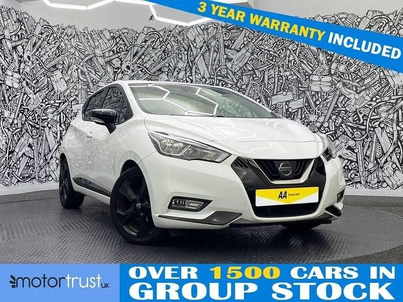 Used Nissan Micra N-TEC 100 HP (73 kW) 2020 White Hatchback