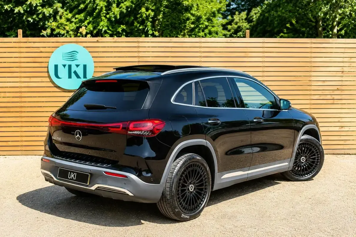 Used Mercedes EQA250 AMG line 139 kW (190 HP) 2021 Black SUV