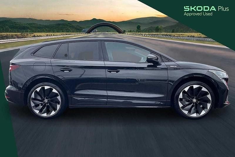 Used Skoda Enyaq iV SportLine 194 kW (265 HP) 2023 Black SUV