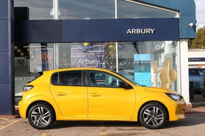 Yellow Used 2023 Peugeot 208 Active+ Hatchback | £13,320 (Good price) - Image 1/4