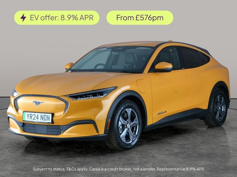 Used Ford Mustang Mach-E Extended Range 216 kW (294 HP) 2024 Orange SUV