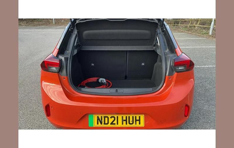Used Vauxhall Corsa-e Elite 100 kW (136 HP) 2021 Orange Hatchback