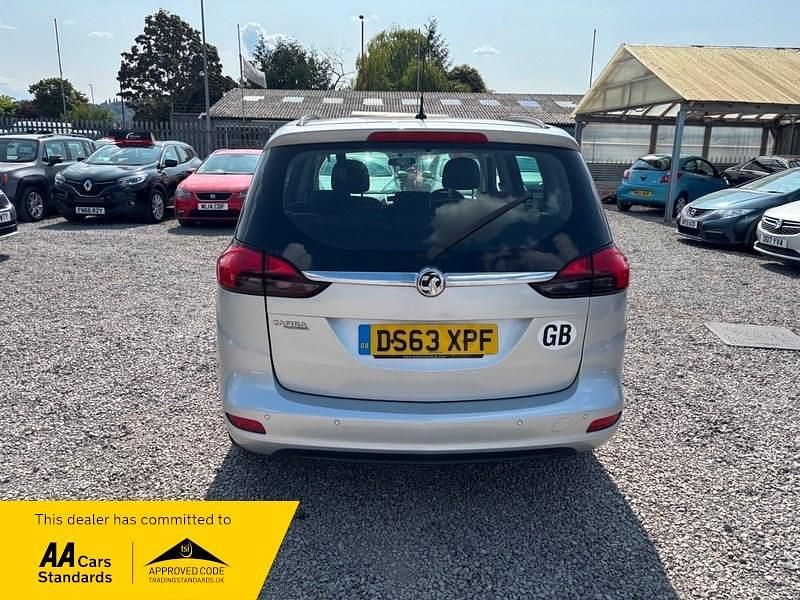 Used Vauxhall Zafira 2013 Silver MPV