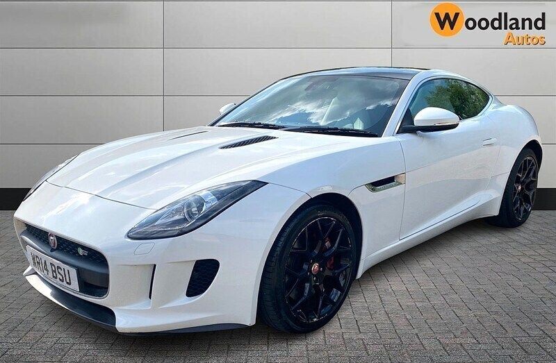 White Used 2014 Jaguar F-Type Supercharged Coupe | £24,000 (Good price) - Image 1/4
