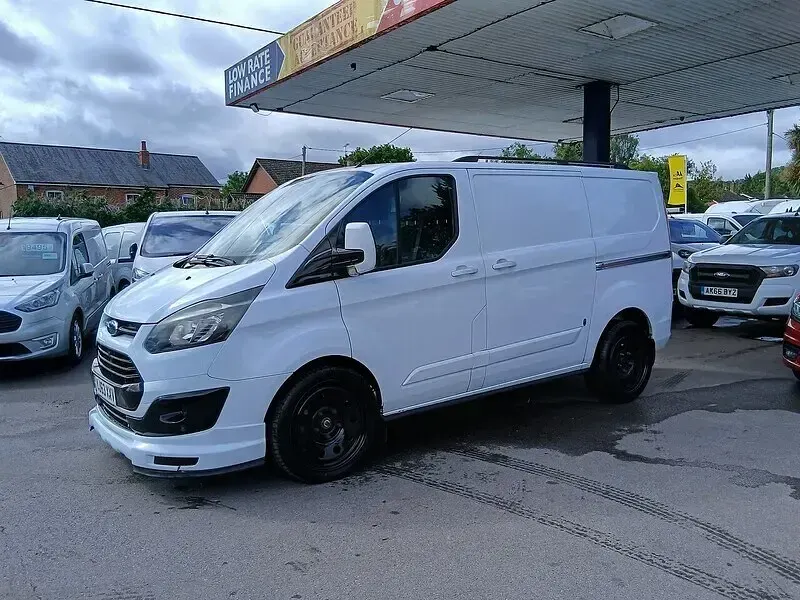 Used Ford Transit Custom 98 HP (72 kW) 2013 White Van