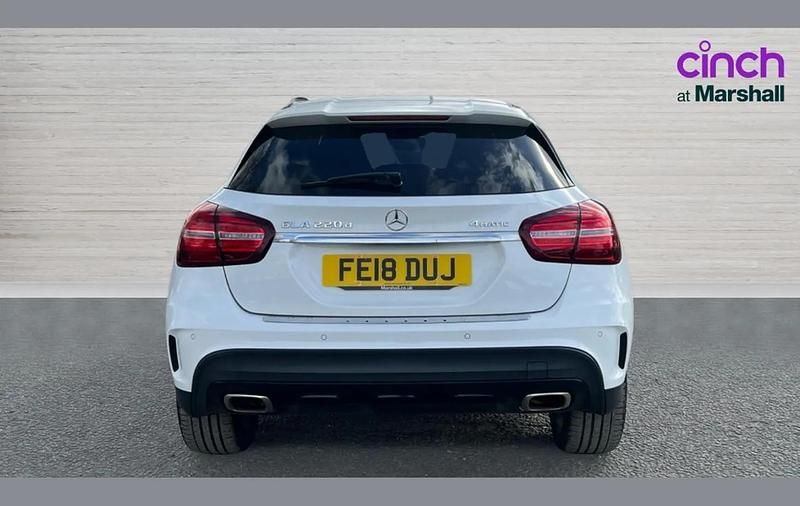 Used Mercedes GLA220 AMG Line Premium 174 HP (127 kW) 2018 White SUV