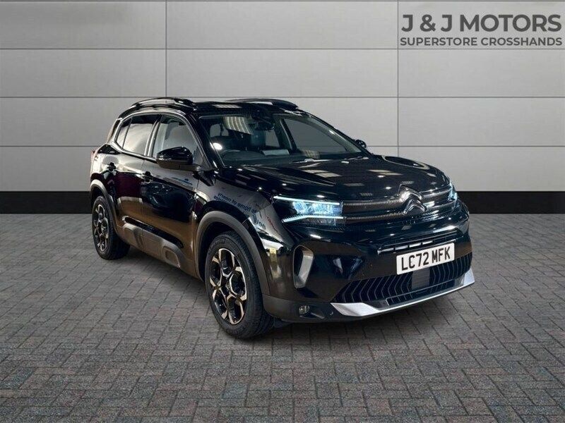 Black Used 2022 Citroën C5 Aircross PureTech SUV | £18,290 (A bit pricey) - Image 1/4