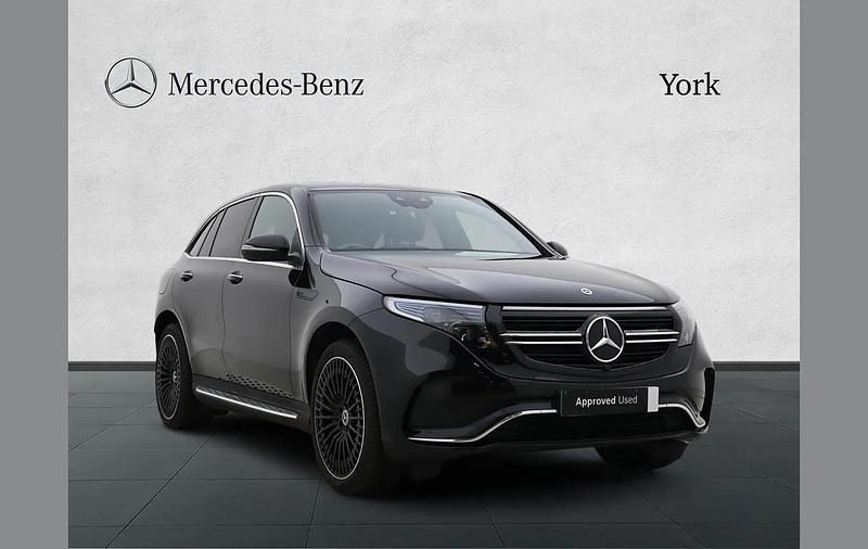 Used Mercedes EQC400 AMG Line Premium Plus 300 kW (408 HP) 2022 Black SUV