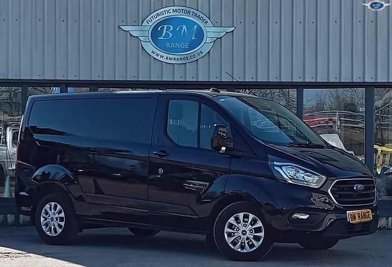 Used Ford Transit Custom Limited 170 HP (125 kW) 2021 Black Van