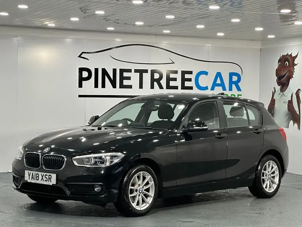Used BMW 116 Advantage 116 HP (85 kW) 2018 Black Hatchback
