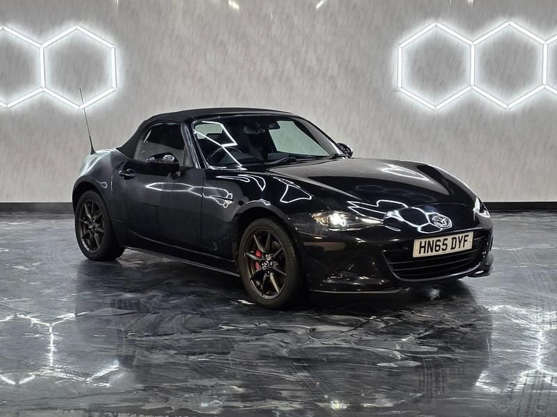 Black Used 2015 Mazda MX5 Inclusive Cabriolet | £9,995 (Fair price) - Image 1/4