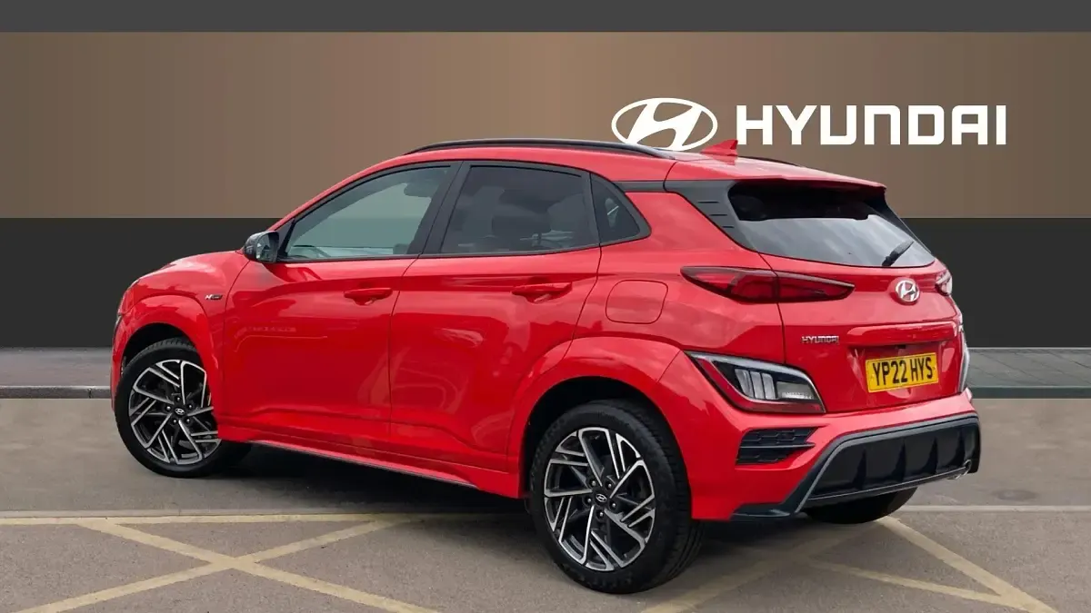 Used Hyundai Kona N Line 120 HP (88 kW) 2022 Red SUV