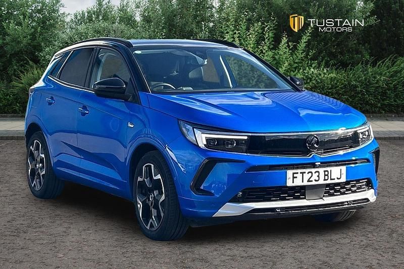 Used Vauxhall Grandland X Ultimate 130 HP (95 kW) 2023 Blue SUV