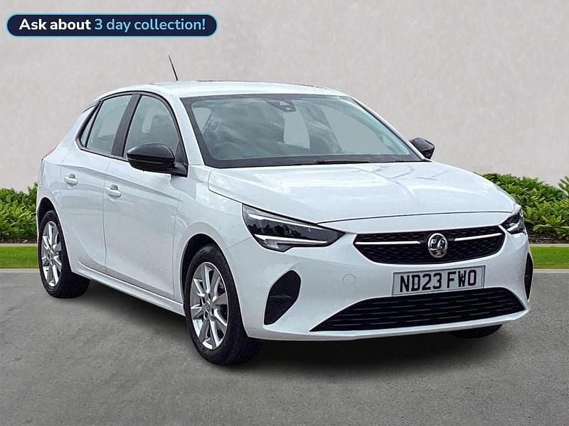 White Used 2023 Vauxhall Corsa Design Edition Hatchback | £11,105 (Good price) - Image 1/4