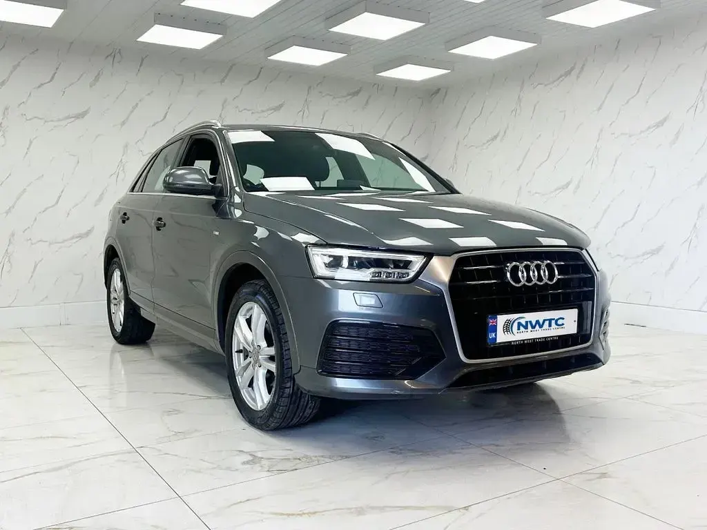 Used Audi Q3 S-Line 150 HP (110 kW) 2015 Grey SUV