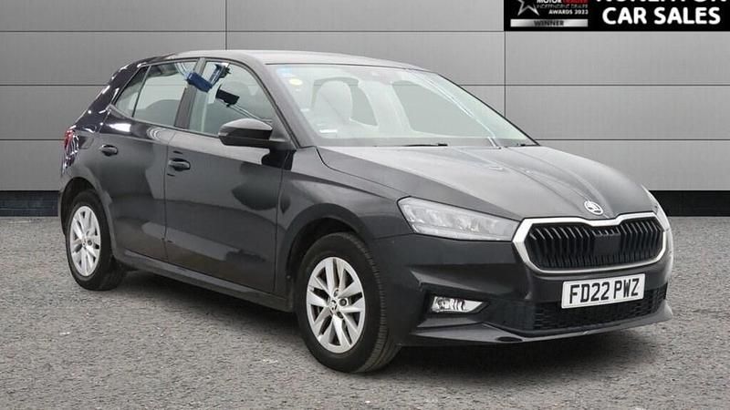 Black Used 2022 Skoda Fabia Comfort Hatchback | £12,500 (Good price) - Image 1/4