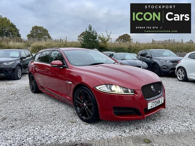 Red Used 2014 Jaguar XF Portfolio Sedan | £14,899 - Image 1/4