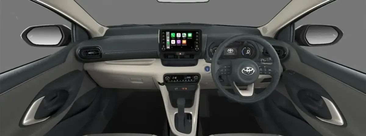 New Toyota Yaris Hybrid 2026 Forest green